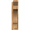 Ekena Millwork Balboa Slat Rough Sawn Outlooker, Western Red Cedar, 6"W x 22"D x 26"H OUT06X22X26BOA06RWR - alternate 4
